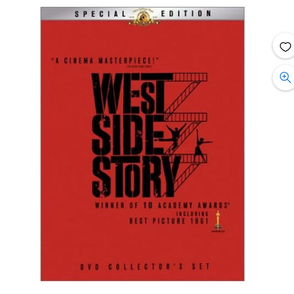 NWT West Side Story 2009 Collectors Edition DVD